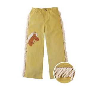 Брюки вельветовые Gingersnaps "Marion Horse", желтые